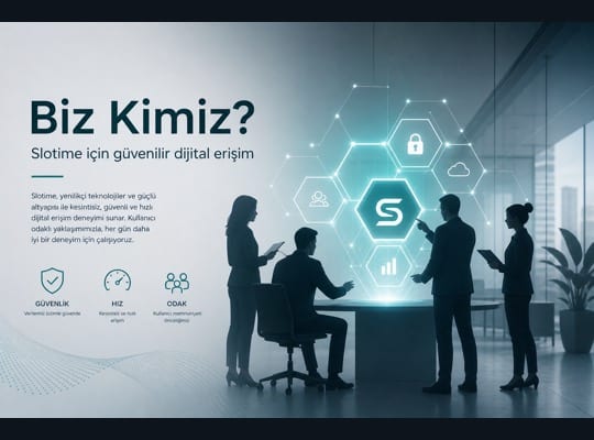 Slotime Giriş Kapısı hakkımızda platform tanıtım görseli